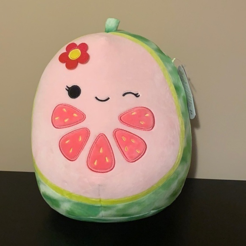 Squishmallows Kellytoy 13” Lena Guava Fruit Plush Target Exclusive